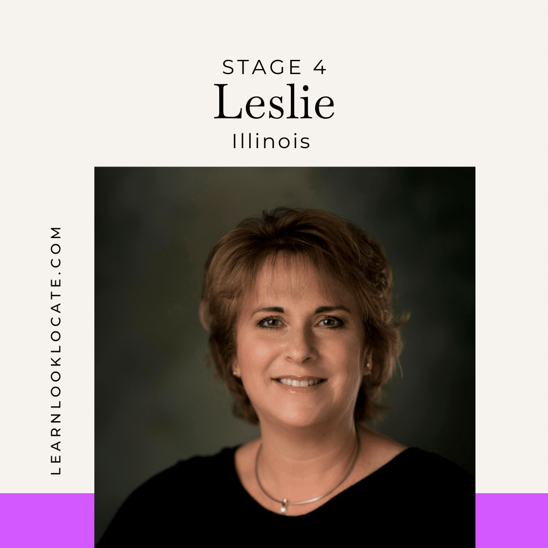 Leslie, stage 4