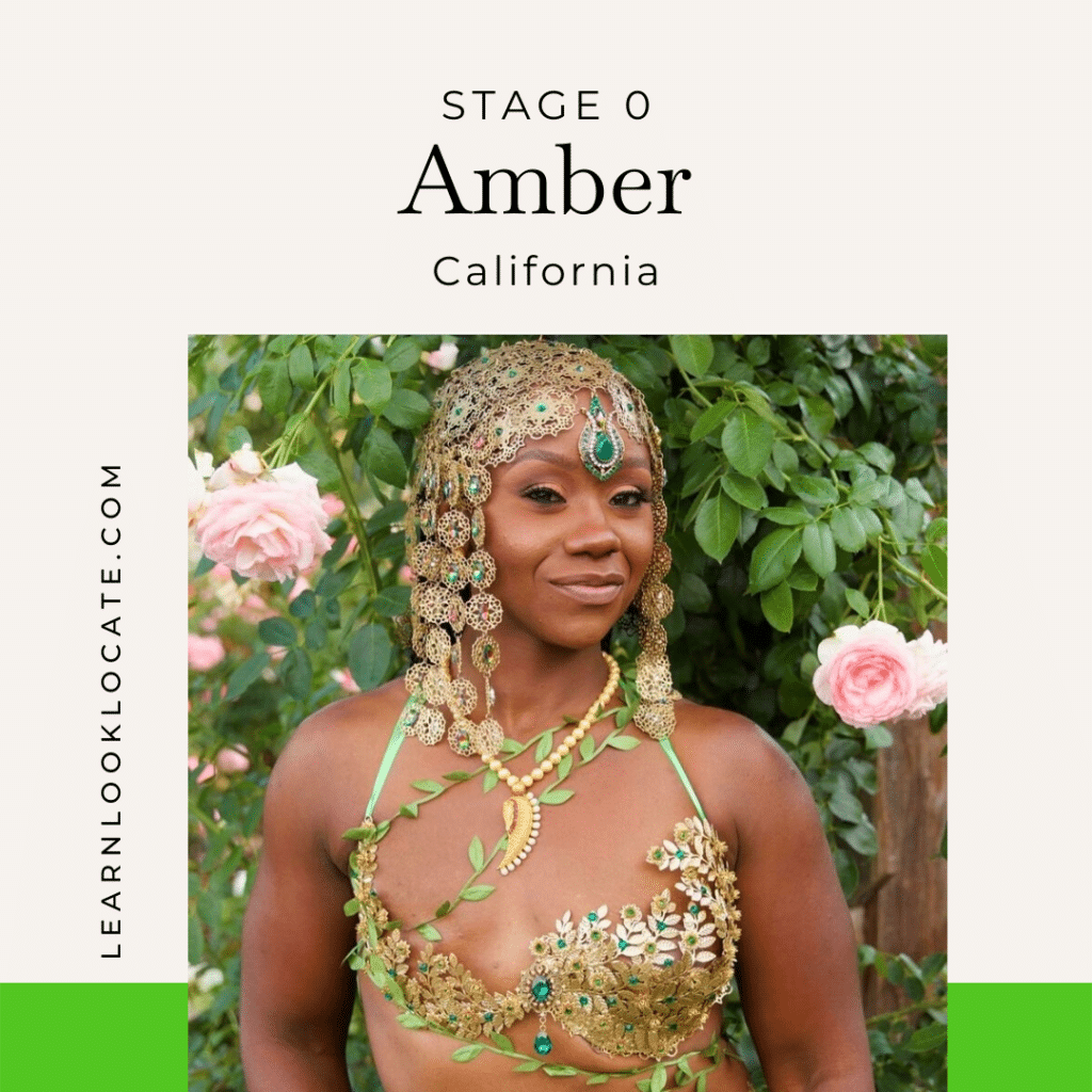 Amber, Stage 0, California