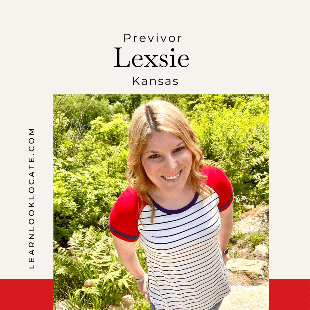 Lexsie, Previvor, Kansas