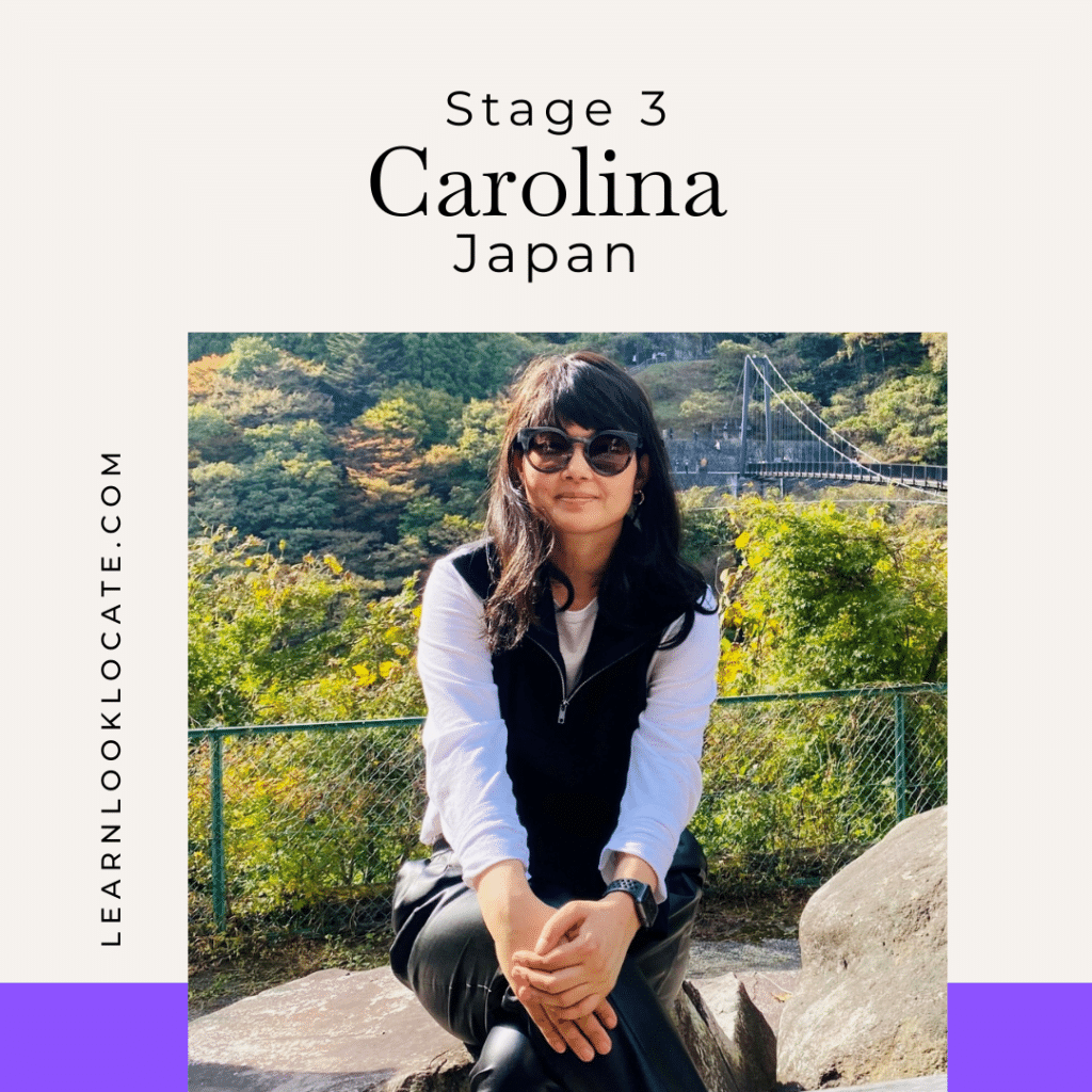 Carolina, stage 3 from Japan
