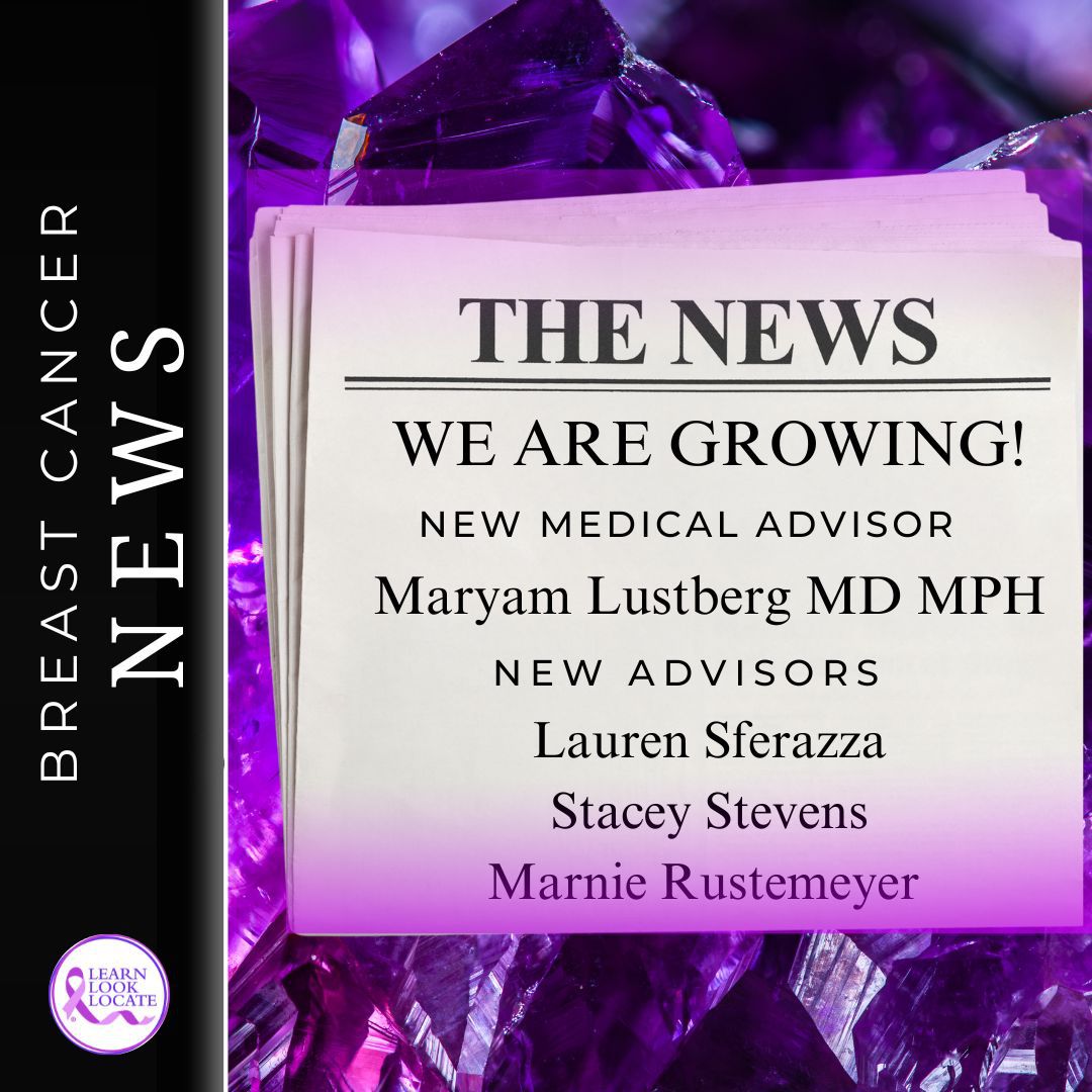 newspaper announcing new medical advisors and experts added to LLL team