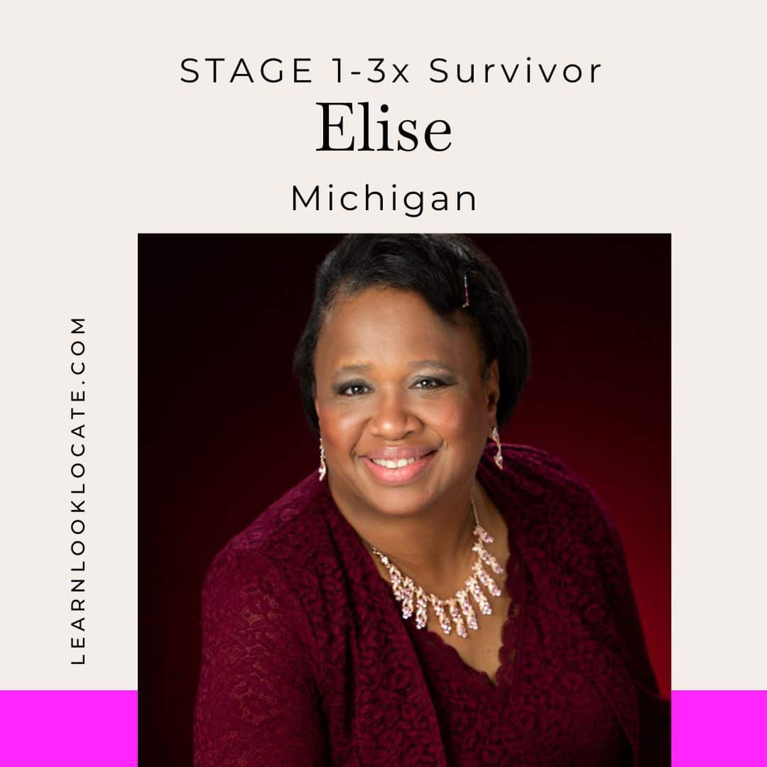 Elise Stage 1-3 breast cancer survivor