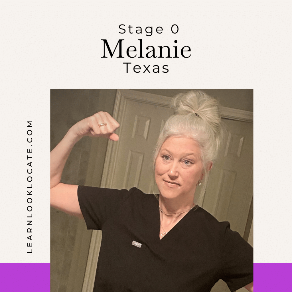 Melanie, stage 0 from texas