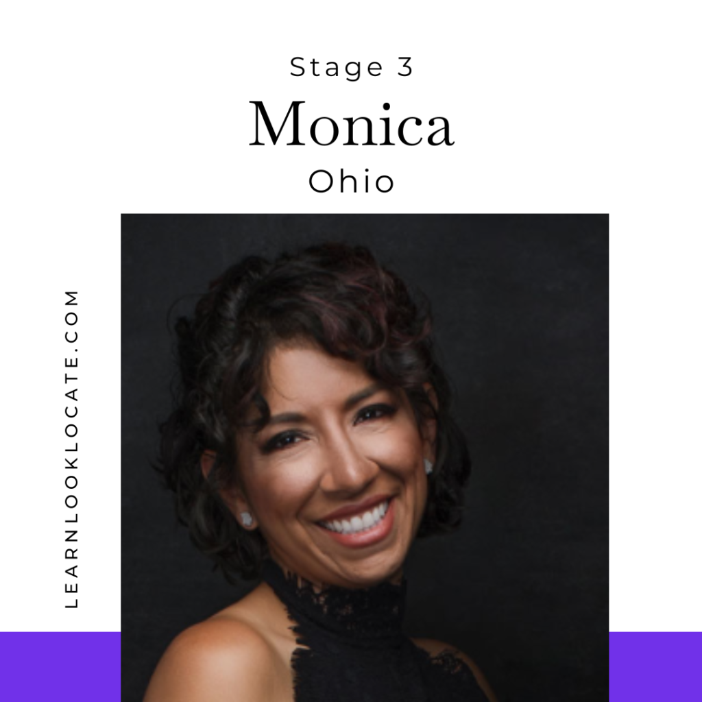Monica, stage 3 from Ohio