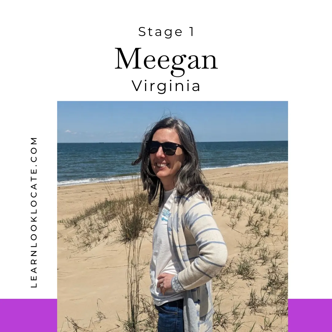Meegan, Stage 1, Virginia