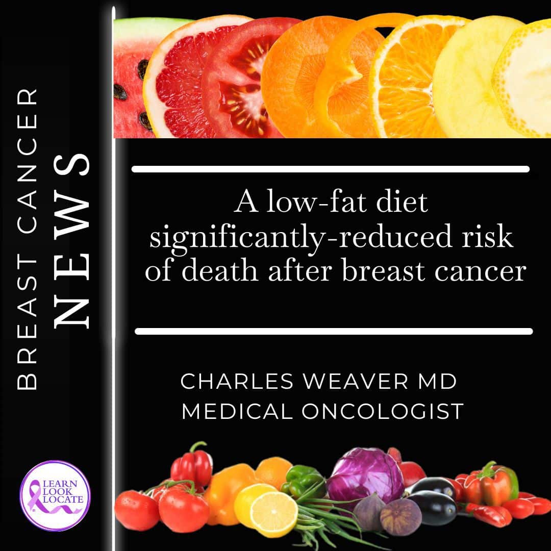 Low fat diet after breast cancer